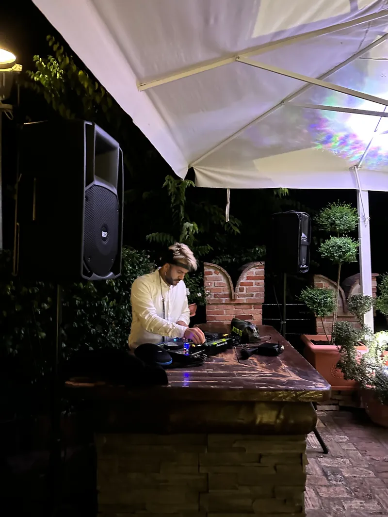 DJ performing at FBK event