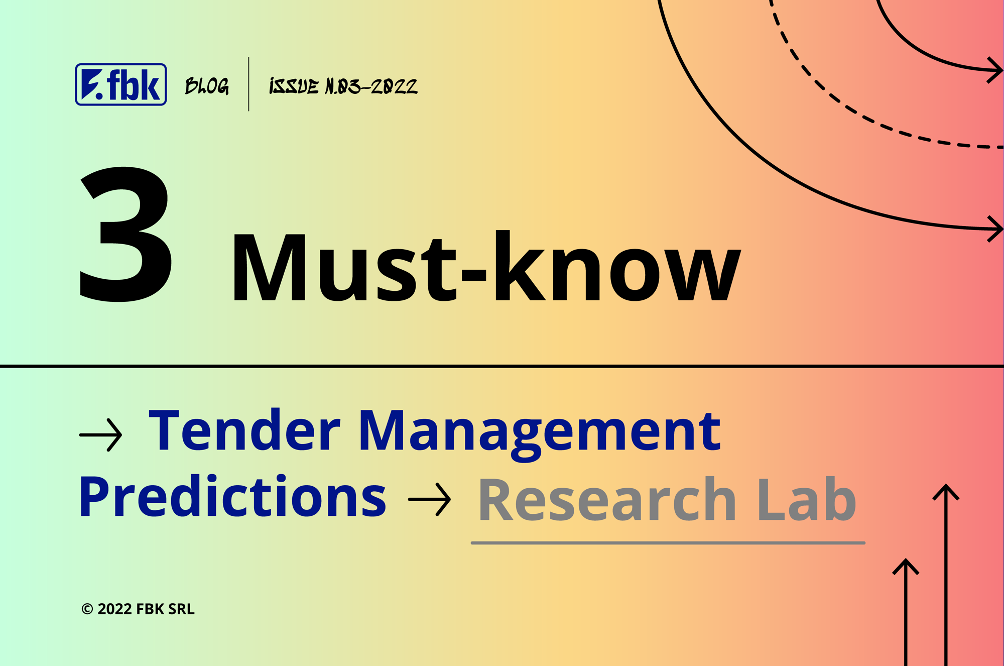 3 Must-know Tender Management Predictions from FBK Research Lab